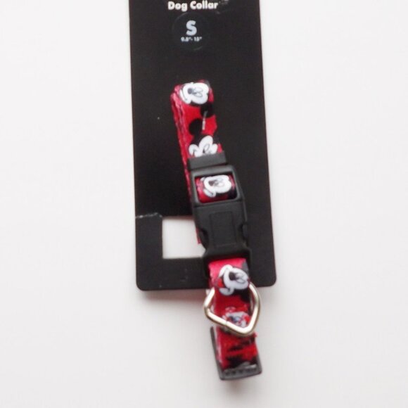 Disney Mickey Mouse Red Dog Collar Size Small NEW - Picture 2 of 5